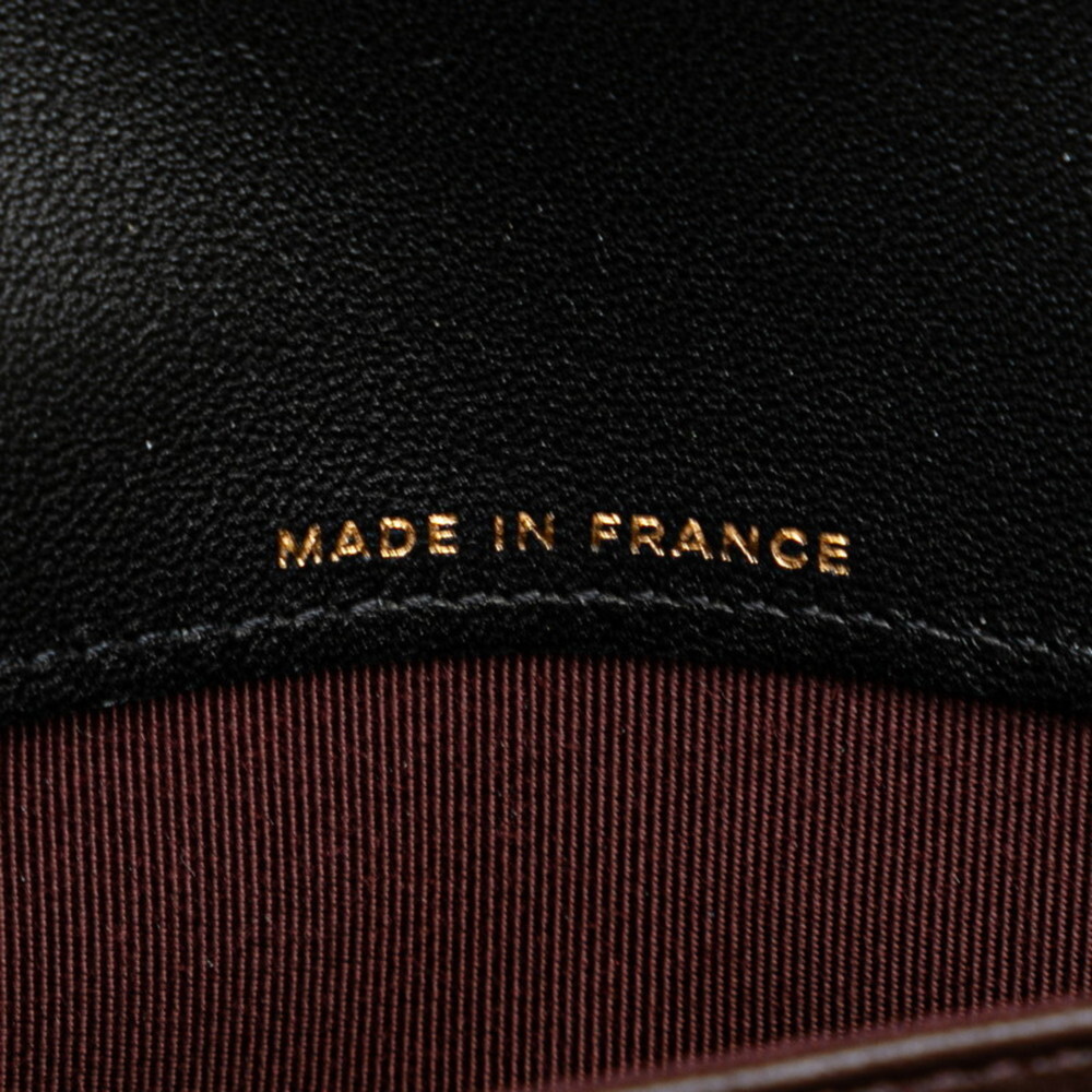 CHANEL Black Lambskin Leather Wallet - Picture 10 of 12